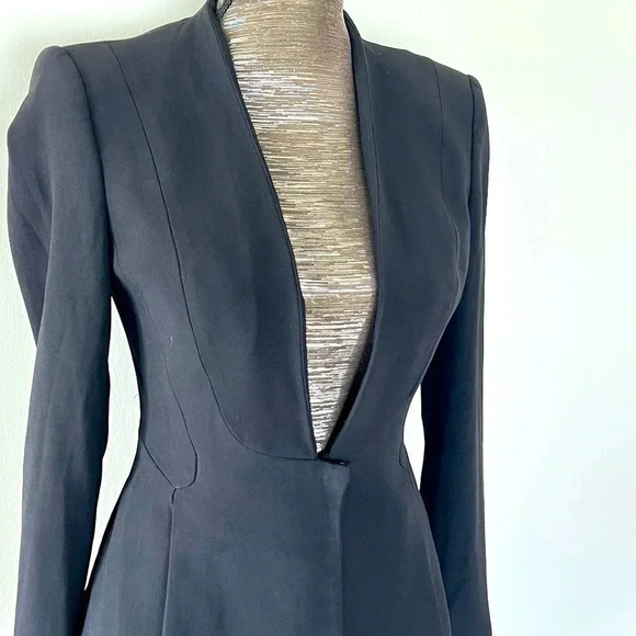 ZARA BLACK BLAZER  SIZE SMALL MADE IN MOROCCO Y2K Size Small - Picture 1 of 10